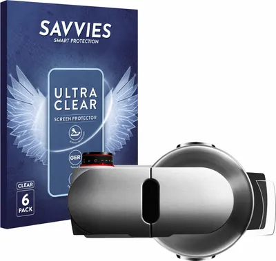 Produktbild von 6x Für Bosch MUM Serie 8 OptiMUM MUM9AX5S00 Schutzfolie Savvies Displayschutz Display Schutz Folie Klar Transparent