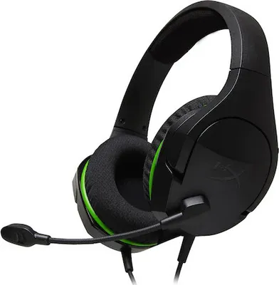 Zdjęcie produktu dla CloudX Stinger Core – zestaw słuchawkowy do gier (czarno-zielony) – Xbox, Przewodowa, Gaming, 20 - 20000 Hz, 215 g, Zestaw słuchawkowy, Czarny, Zielony