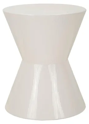 Produktbild von Mauro Ferretti Beistelltisch OYO Weiß Ø 45x55 cm