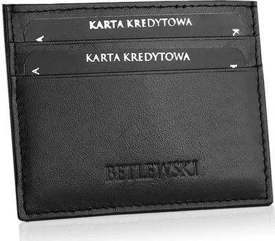 Obrázok produktu pre Betlewski Peňaženky BEZ08CZARNY60388