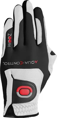 Zdjęcie produktu dla Zoom Gloves Aqua Control Golf White/Black/Red Prawa ręka UNI Rękawiczki męskie