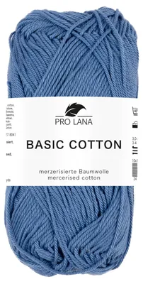 Produktbild von hellflieder Farbnr. 255 - Pro Lana Basic Baumwolle - 100% Baumwolle - mercerisiert, gasiert