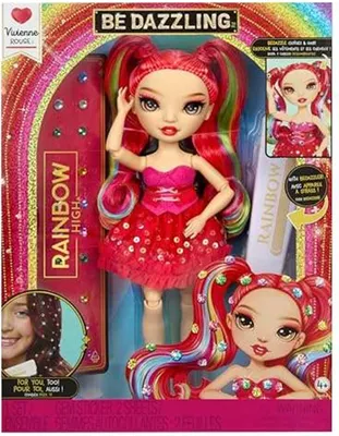 Zdjęcie produktu dla Lalka Rainbow High Be Dazzling Fashion - Vivienne Rouge (czerwona)