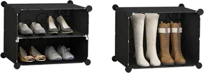Obrázek produktu pro Hogler 3411 Variabilní regálový systém 5 polic 175 x 37 x 47 cm, černý