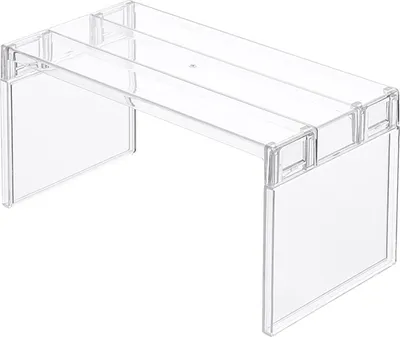 Produktbild von Kühlschrank-Organizer-Rack, platzsparend, stark belastbar, multifunktionaler Kühlschrank-Schichttrenner, Lagerregal für die Küchenarbeitsplatte
