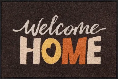 Produktbild von Salonloewe HOMECOMING BROWN Fußmatte Wohnmatte 50 x 75 cm