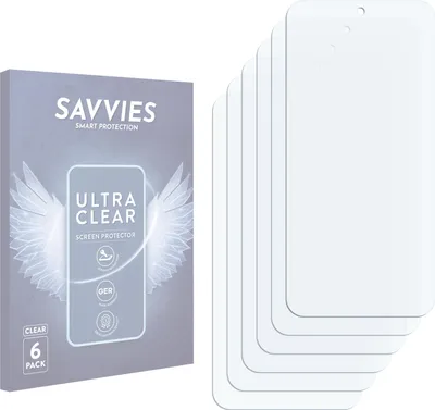 Produktbild von 6x Für Xiaomi Redmi Turbo 5 Max 5G Schutzfolie Savvies Displayschutz Display Schutz Folie Klar Transparent