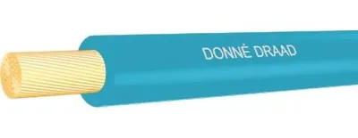 Productafbeelding van Donne H05V-U Installatiedraad 1mm² Blauw - 500V