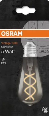 Obrázok produktu pre LED 1906 Vintage Edison 15W/820 Fil Spi Smoke E27