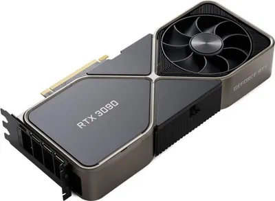 Produktbild von Nvidia 900-1G136-2510-000, GeForce RTX 3090, 24 GB, GDDR6, 384 Bit, 7680 x 4320 Pixel, PCI Express x16 4.0