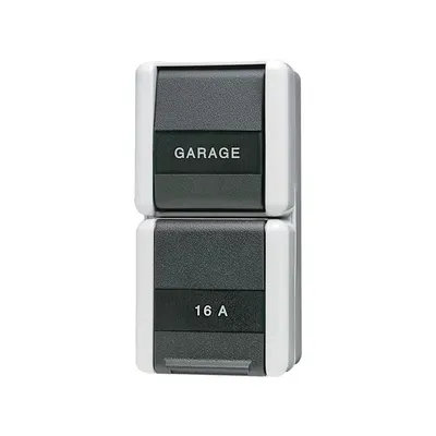 Immagine prodotto di JUNG Bilanciere e coperchio a cerniera 876NAW WG800 IP44 m