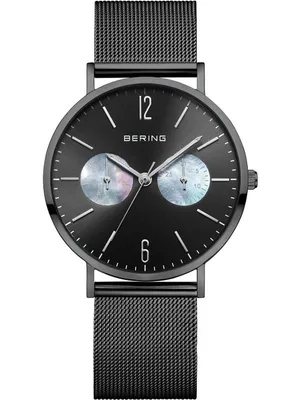Produktbild von BERING Damen Uhr Quarz Movement - Classic Collection mit Edelstahl und Saphirgla