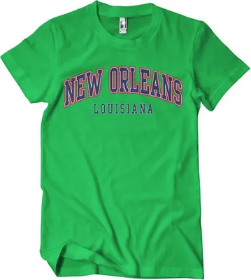 Produktbild von New Orleans - Louisiana T-Shirt - Small - Green
