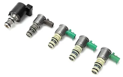 Obrázok produktu pre Sada 5 ks elektromagnetických ventilov pre prevodovku, kompatibilná s modelom CADILLAC CTS vyrábaným v rokoch 2001-2007 (prevodovka 5L40E)
