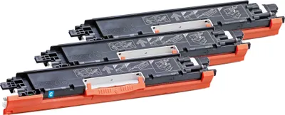 Produktbild von KMP Tonerkartusche passend für HP 126A CE311A, CE313A, CE312A Multipack