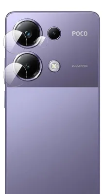 Produktbild von Für Xiaomi Poco M6 Pro 4G / Redmi Note 13 Pro 4G 3x Schutzglas für Back Kamera Hart Glas Linse Transparent