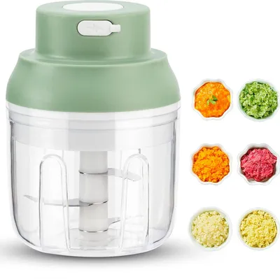 Produktbild von Zwiebelhacker Zwiebelschneider Elektrisch Gemüseschneider 250ml