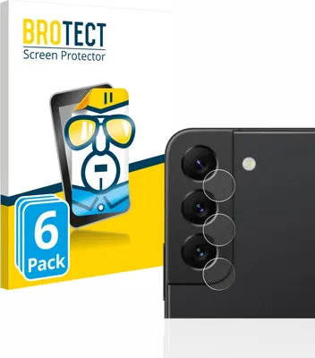 Produktbild von 6x Für Samsung Galaxy S22 5G (NUR Kameraschutz) Schutzfolie BROTECT Displayschutz Display Schutz Folie Klar Transparent