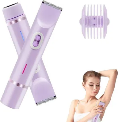 Immagine prodotto di Depilatore elettrico per la zona bikini, ideale per le zone sensibili; rasoio per uomo e donna, per una pelle liscia