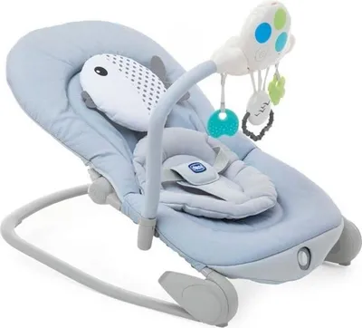 Immagine prodotto di Sdraietta evolutiva CHICCO BALLOON DOTS, musicale, con arco giocattoli, vibrazione, fino a 18 kg