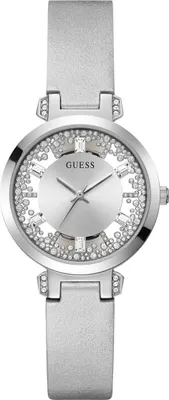 Produktbild von Guess Damen Armbanduhr Crystal Clear silber 38 mm GW0535L3