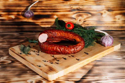Zdjęcie produktu dla Kiełbasa wiejska krucha ok. 350g - Schronisko Bukowina