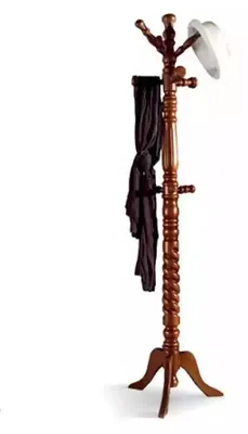 Productafbeelding van Kledingrek, houten, klassiek meubel, design standaard