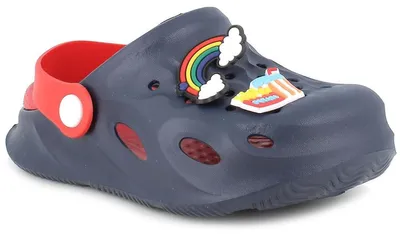 Produktbild von Primigi Beach Kinder Clog-Sandale Navy/Rot, 39565-33 - Gr. 28