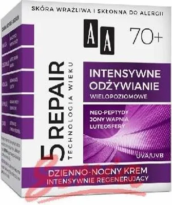 Produktbild von Oceanic AA Anti-Aging 5Repair 70+ Intensivpflege Tages- und Nachtcreme, 50 ml - Regenerierend und Nährend