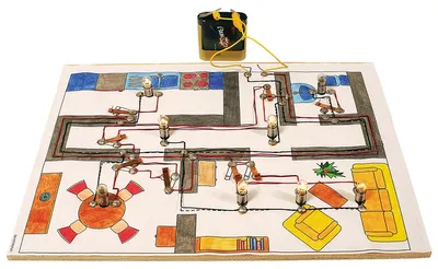 Image de matches21 Kit d'installation électrique pour enfants Kit de bricolage à partir de 12 ans