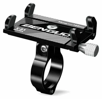 Produktbild von Fahrrad Handyhalterung ALU Motorrad Fahrrad Lenker Handy Halterung Smartphone