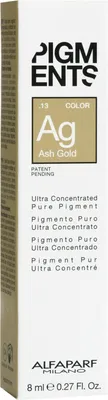 Produktbild von Alfaparf Milano Pigments Color Ash Gold 8ml