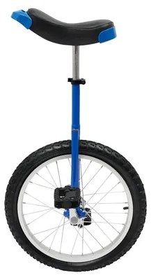 Productafbeelding van Eenwieler 18 Inch - Hoogte verstelbaar tot 85 cm - Blauw