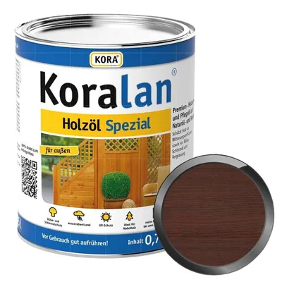 Produktbild von KORA Koralan Holzöl-Spezial 0.75 Liter Palisander
