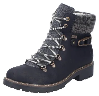 Immagine prodotto di Stivali da donna Rieker, modello Y9131-00, colore blu, taglia 39