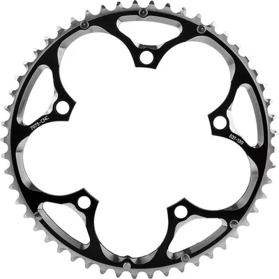 Produktbild von Sunrace Kettenblatt 5 Loch 53t 130mm Aluminium schwarz