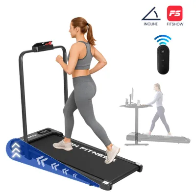 Immagine prodotto di Tapis roulant pieghevole Loopband, motore da 1,3 cavalli, velocità da 1 a 8 km/h, peso massimo supportato: 120 kg, con Bluetooth