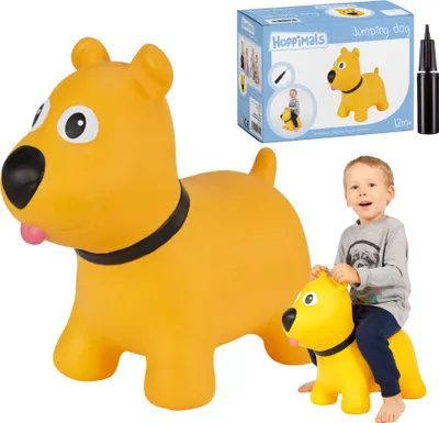 Image de Tff Jumping Dog Jaune Carton 171 Tootiny