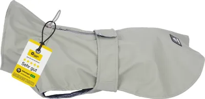 Produktbild von Wanderpfote Hundejacke in Grau, HunderegenmantelÐ wasserdichte Hundejacke - optimal für kleine und mittelgroße Hund - Größe XL