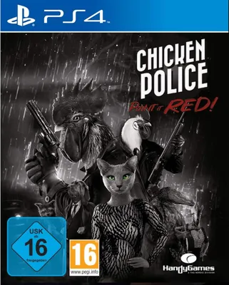 Produktbild von HandyGames Chicken Police: Paint it Red!, M (Reif)