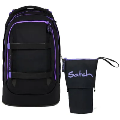 Zdjęcie produktu dla Satch, zestaw plecaków szkolnych PACK Purple Phantom, 2-częściowy, od 5. klasy
