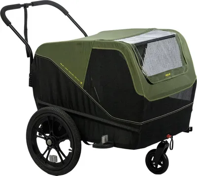 Produktbild von XLC Hundeanhänger Dog Medium BS-C12 16" Moosgrün 25kg