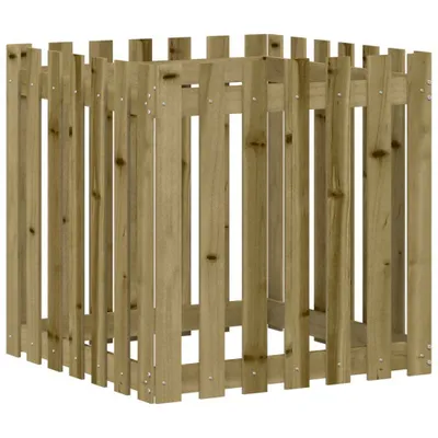 Immagine prodotto di vidaXL Fioriera a doghe 70x70x70 cm in legno di pino impregnato