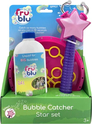 Produktbild von Fru Blu_Zest_Bubble Catcher_Star + Flüssigkeit 0,4L