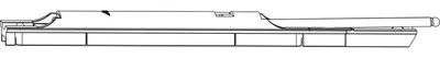 Produktbild von Roto NX Lastabtragung C Flügelteil, Bandseite C, 80-180 kg, silber, Stahl verzinkt, 2005293