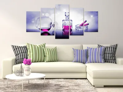 Produktbild von COGNAC ZIGARRE Acrylglasbild Modern Wandbild Glasbilder Bilder i-A-0110-k-o