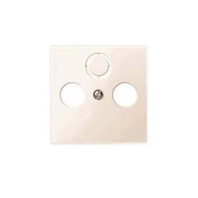 Produktbild von Merten SAT- Antennenabdeckung System M, brillant weiß, 296744