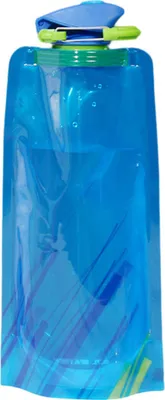 Produktbild von Faltbarer Wasserbeutel, lebensmittelecht, BPA-frei, hitzebeständig, flexibel, zusammenfaltbar, Wasserflasche, Campingausrüstung