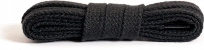 Obrázok produktu pre Odolné ploché šnúrky do topánok 180 cm Kaps - čierne
