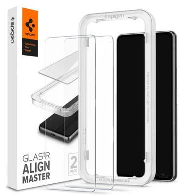 Produktbild von Spigen AlignMaster GLAS.tR, Samsung, Galaxy A53 5G, Kratzresistent, Transparent, 1 Stück(e)